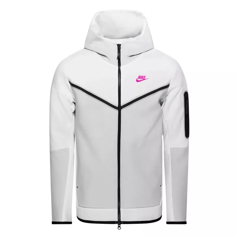 Veste De Survêtement Nike Tech Fleece Full Zip - Blanc - Homme