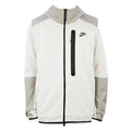 Sweat À Capuche Tech Fleece Full Zip - Blanc