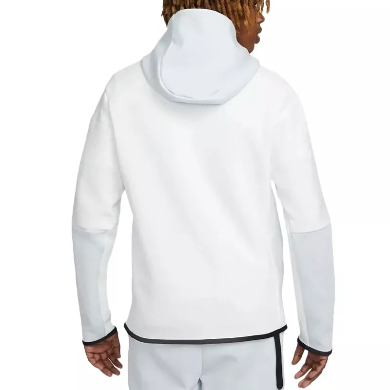 Veste De Survêtement Nike Tech Fleece Full Zip - Blanc - Homme