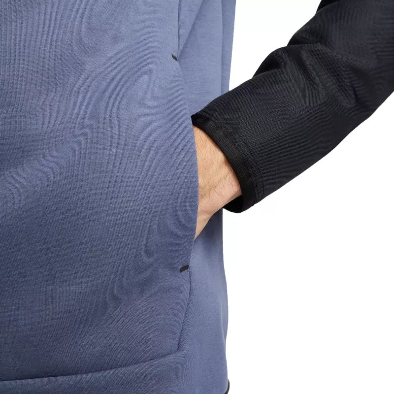 Sweat À Capuche Tech Fleece Full Zip - Bleu