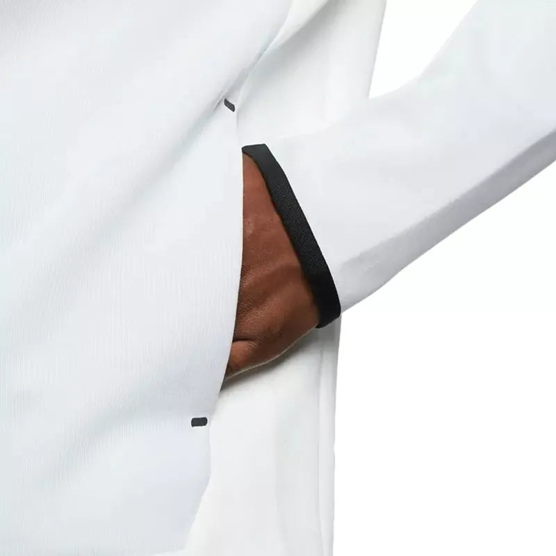 Veste De Survêtement Nike Tech Fleece Full Zip - Blanc - Homme