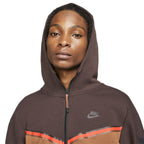 Sweat Ã Capuche Nike Tech Fleece - Marron NIKE JACKET HOMME TEXTILE Nike