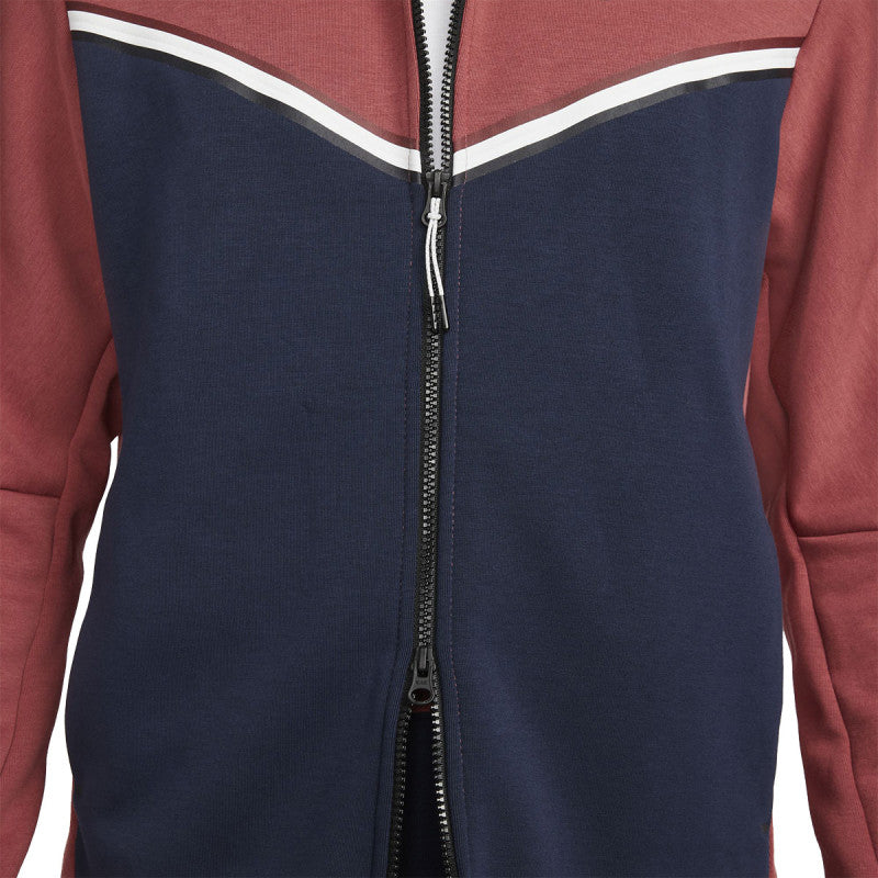 Sweat Ã Capuche Nike Tech Fleece - Rouge NIKE JACKET HOMME TEXTILE Nike