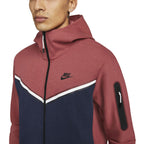 Sweat Ã Capuche Nike Tech Fleece - Rouge NIKE JACKET HOMME TEXTILE Nike