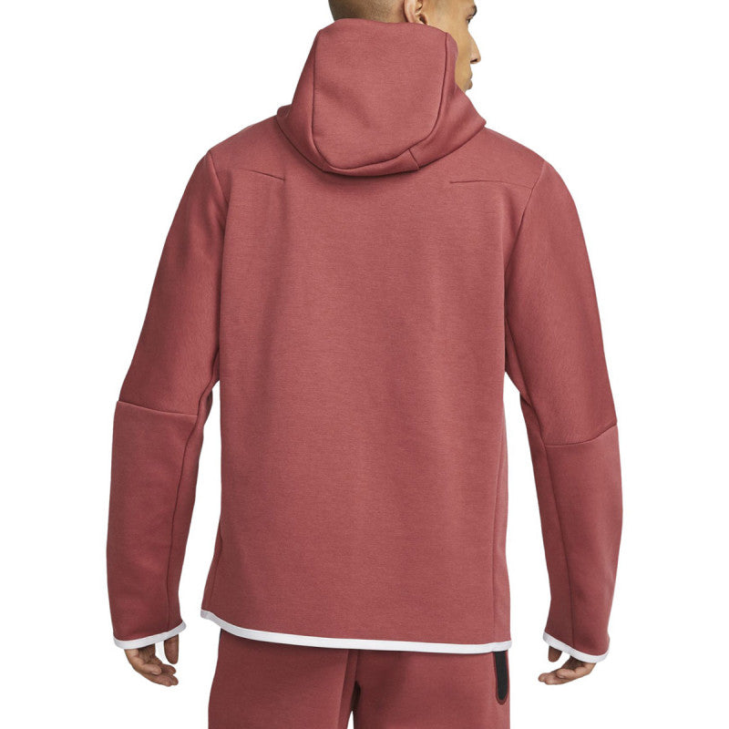 Sweat Ã Capuche Nike Tech Fleece - Rouge NIKE JACKET HOMME TEXTILE Nike