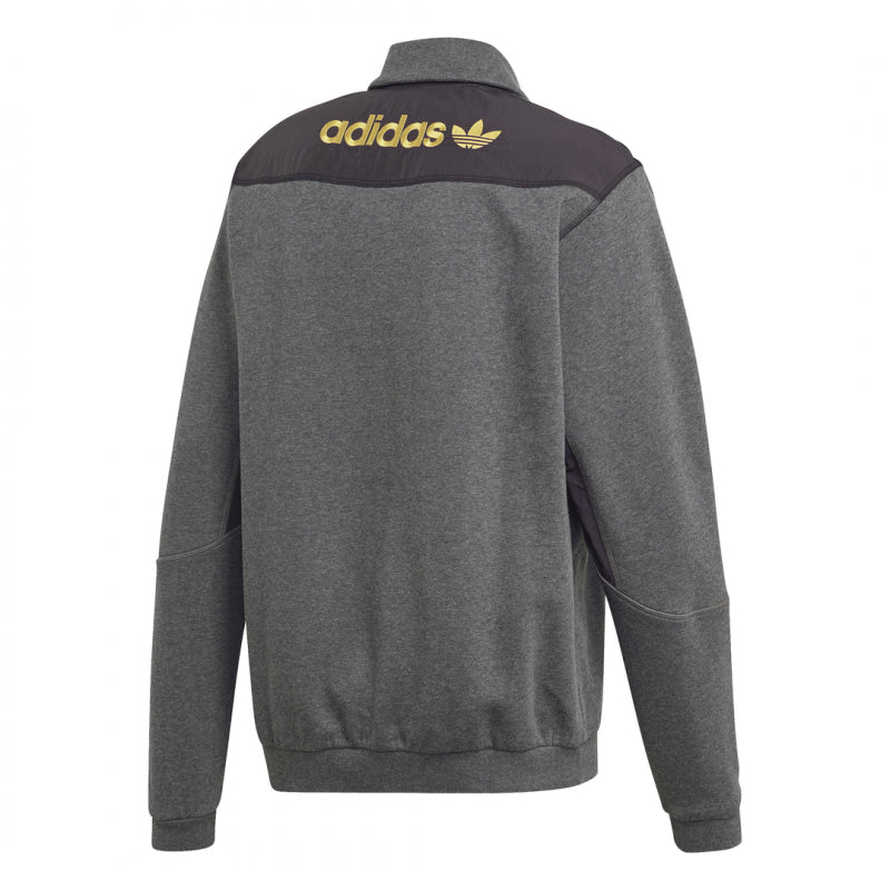 Sweat Adidas Originals Adventure Field Half-Zip - Gris - Adidas1 - The Bradery