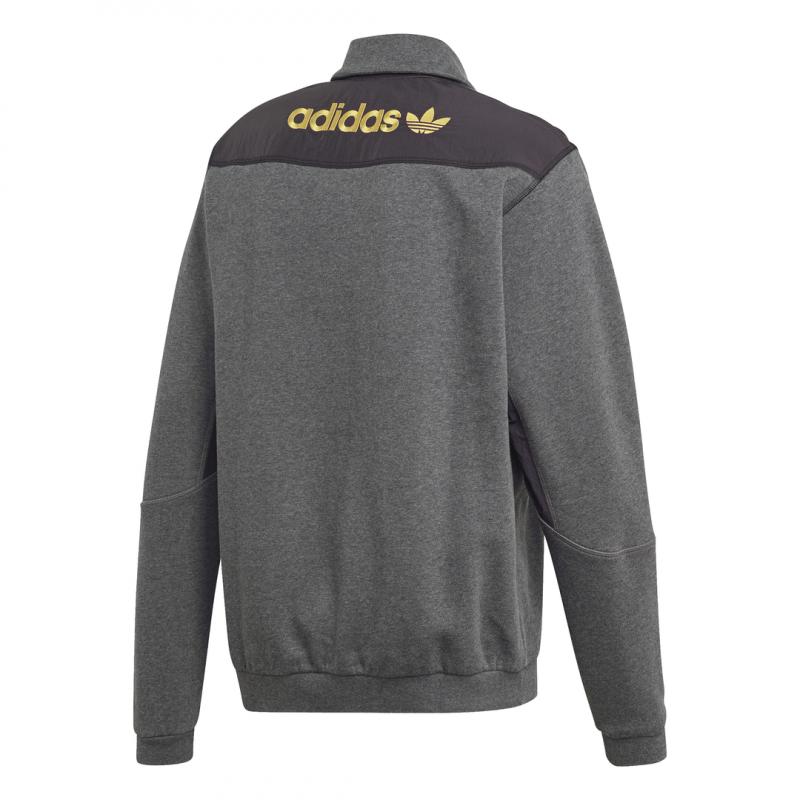 Sweat Adidas Originals Adventure Field Half-Zip - Gris - Adidas1 - The Bradery