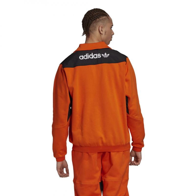 Sweat Adidas Originals Adventure Field Half-Zip - Orange - Homme VETEMENT Adidas