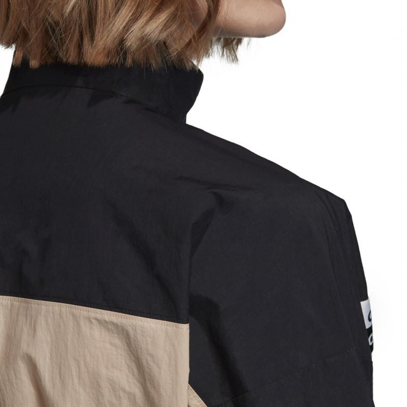 Sweat Adidas Originals Cropped - Beige - Femme VETEMENT Adidas
