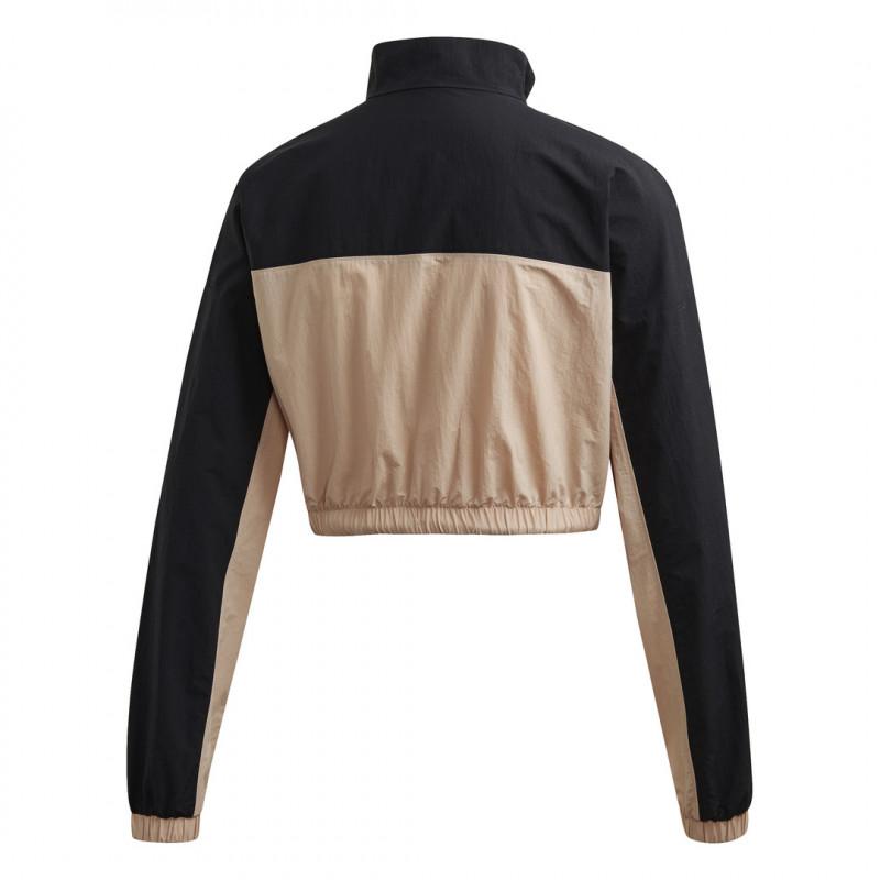 Sweat Adidas Originals Cropped - Beige - Femme VETEMENT Adidas