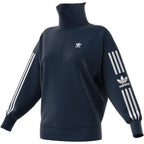 Sweat Adidas Originals Half-Zip - Bleu - Femme VETEMENT Adidas