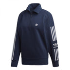 Sweat Adidas Originals Half-Zip - Bleu - Femme VETEMENT Adidas