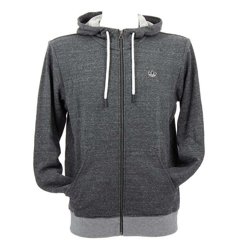 Sweat Adidas Originals Premium Basic Hoodie - Gris - Homme VETEMENT Adidas