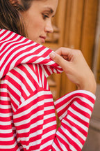 SWEAT MARSHALL MARIN ROUGE - Saaj Paris - The Bradery