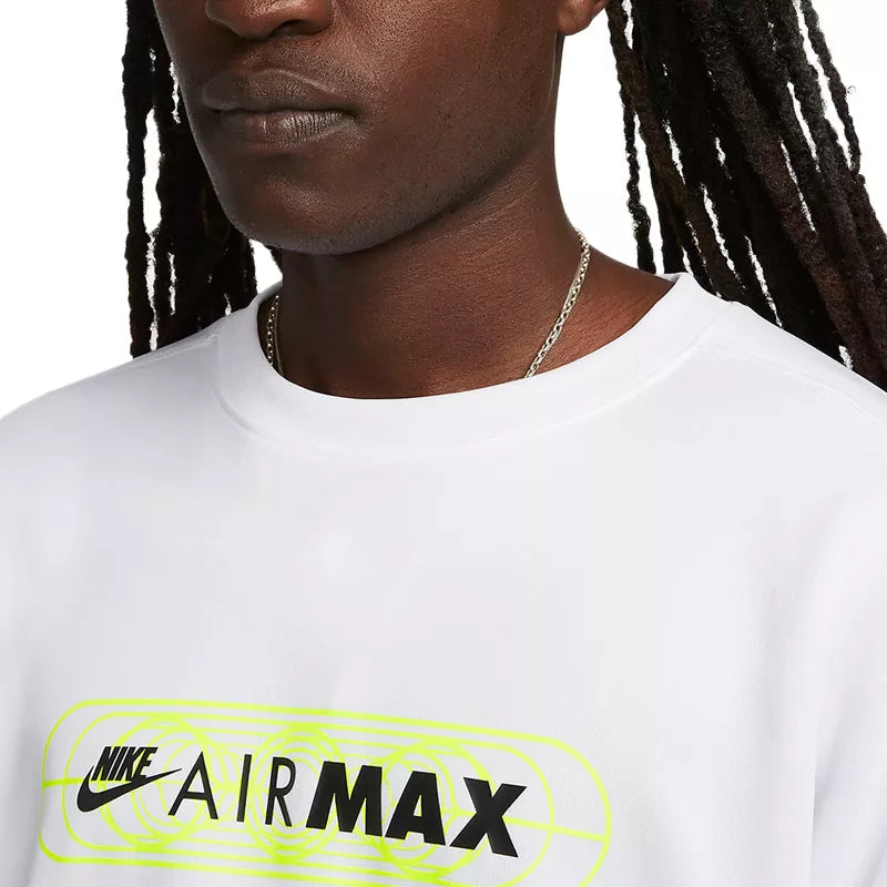 Sweat Nike Nsw Air Max Crew - Blanc