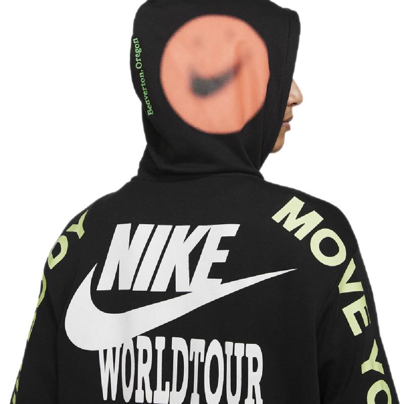 Sweat Nike Nsw Hbr Hoodie Fz Flc - Noir - Homme - Nike - The Bradery