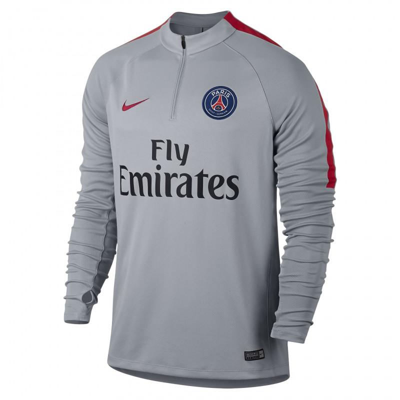 Sweat Nike Psg Drill - 809738-013 - Gris - Homme NIKE SWEAT HOMME TEXTILE Nike