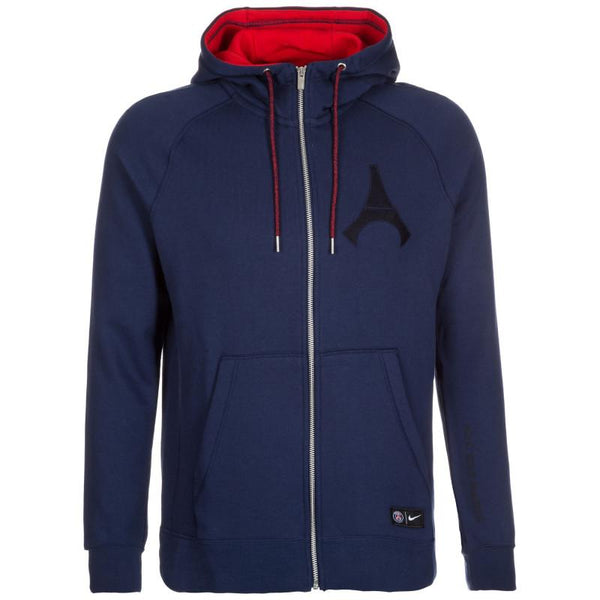 Sweat Nike Psg Hoodie Authentic Team - 810292-410 - Bleu - Homme NIKE SWEAT HOMME TEXTILE Nike