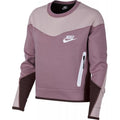 Sweat Nike Sportswear Tech Fleece Crew - Violet - Femme - Nike - The Bradery