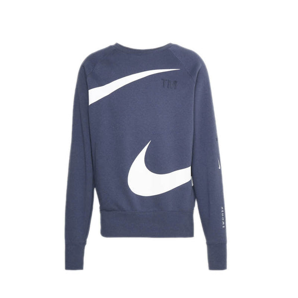 Sweat Nike Swoosh Fleece Crew - Bleu NIKE SWEAT HOMME TEXTILE Nike