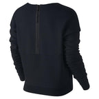 Sweat Nike Tech Fleece Crew - 685748-010 - Noir - Femme NIKE SWEAT FEMME TEXTILE Nike