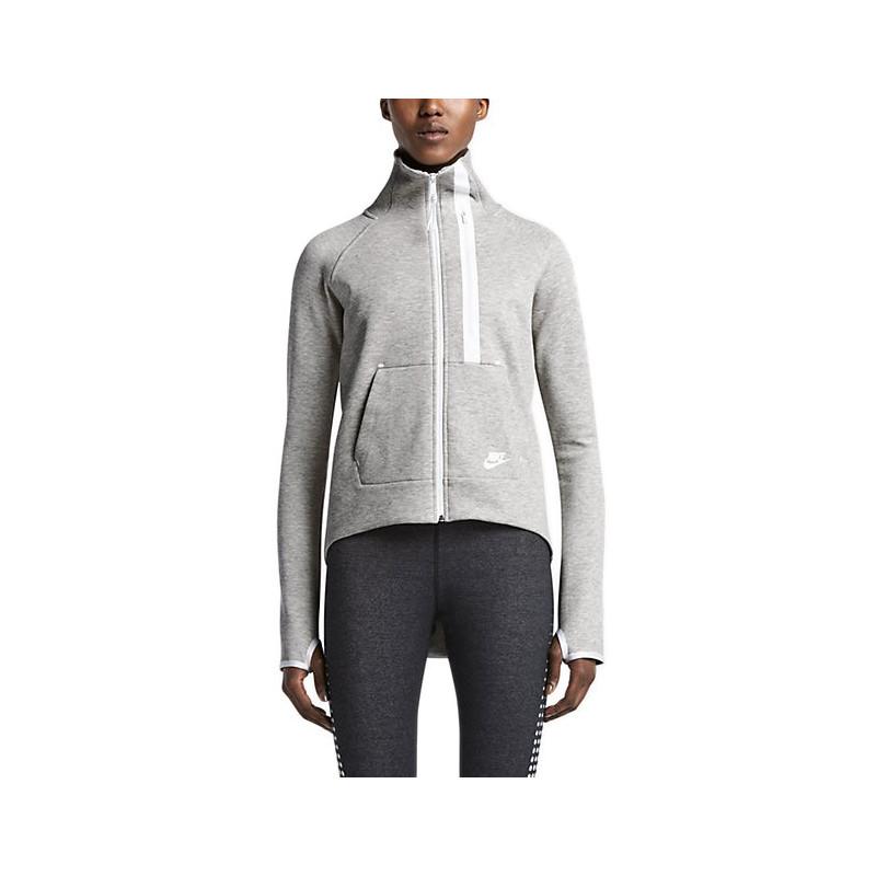 Sweat Nike Tech Fleece Moto - 642688-050 - Gris - Homme NIKE JACKET HOMME TEXTILE Nike