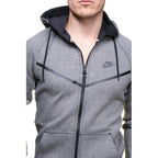 Sweat Nike Tech Fleece Windrunner - 805144-091 - Gris - Homme NIKE SWEAT HOMME TEXTILE Nike