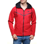 Sweat Nike Tech Fleece Windrunner - 805144-654 - Rouge - Homme NIKE SWEAT HOMME TEXTILE Nike