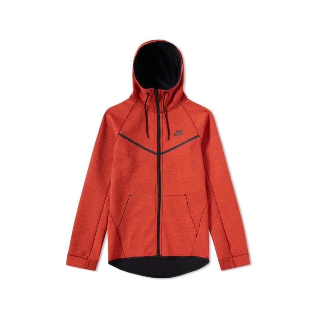 Sweat Nike Tech Fleece Windrunner - 805144-852 - Orange - Homme NIKE SWEAT HOMME TEXTILE Nike
