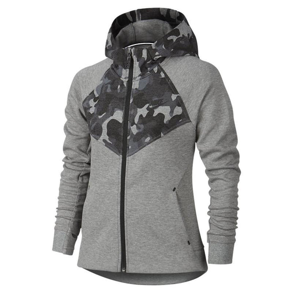 Sweat Nike Tech Fleece Windrunner Junior - 716370-010 - Gris - Junior NIKE JACKET JUNIOR TEXTILE Nike