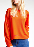 Sweat Sam - Orange MAILLES Margaux Lonnberg