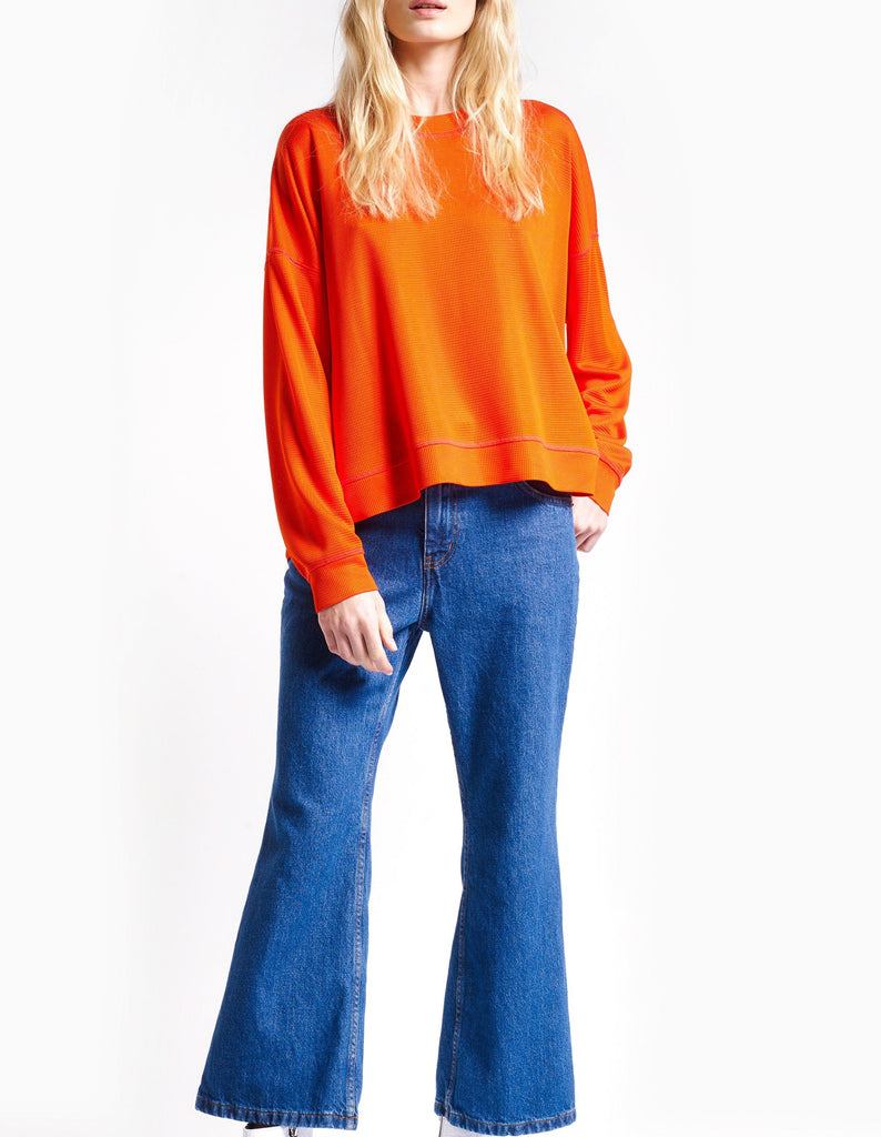 Sweat Sam - Orange MAILLES Margaux Lonnberg
