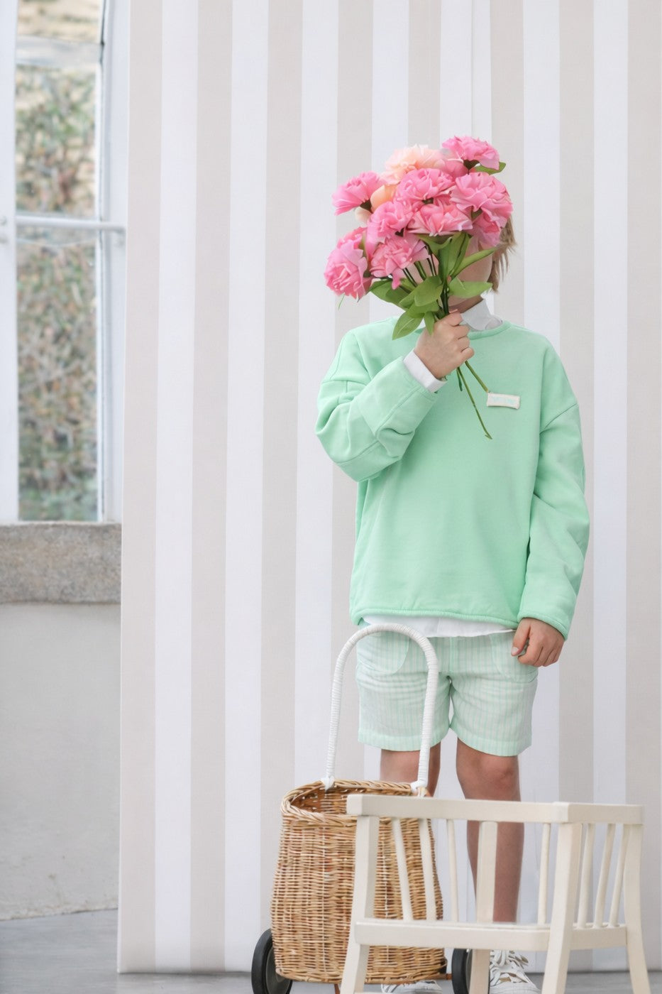Sweat Solal Menthe - Enfant Garçon - Mint