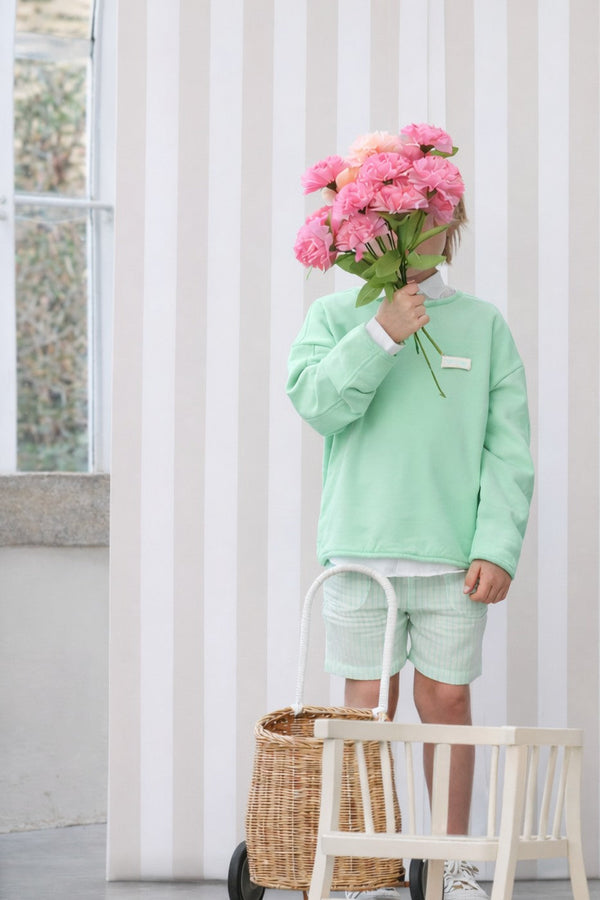 Sweat Solal Menthe - Enfant Garçon - Mint