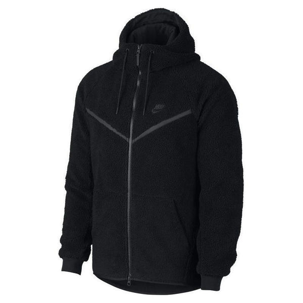 Sweats Nike M Nsw Wr Hoodie Tch Sherpa - Noir - Homme NIKE JACKET HOMME TEXTILE Nike