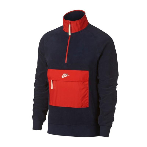Sweats Nike M Nsw Zip Sweater Snl - Bleu - Homme NIKE SWEAT HOMME TEXTILE Nike