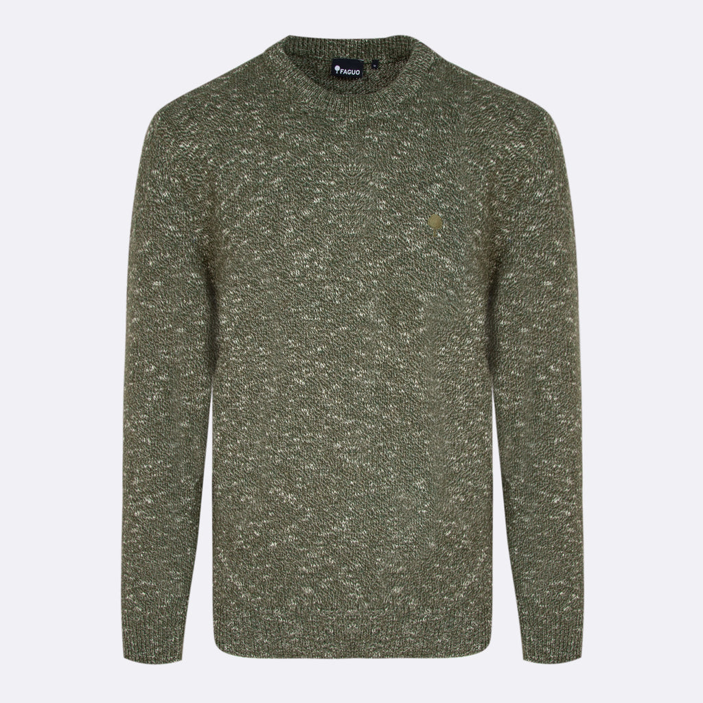 Sweatshirt Amboise Coton - Kaki - Homme - Faguo - The Bradery