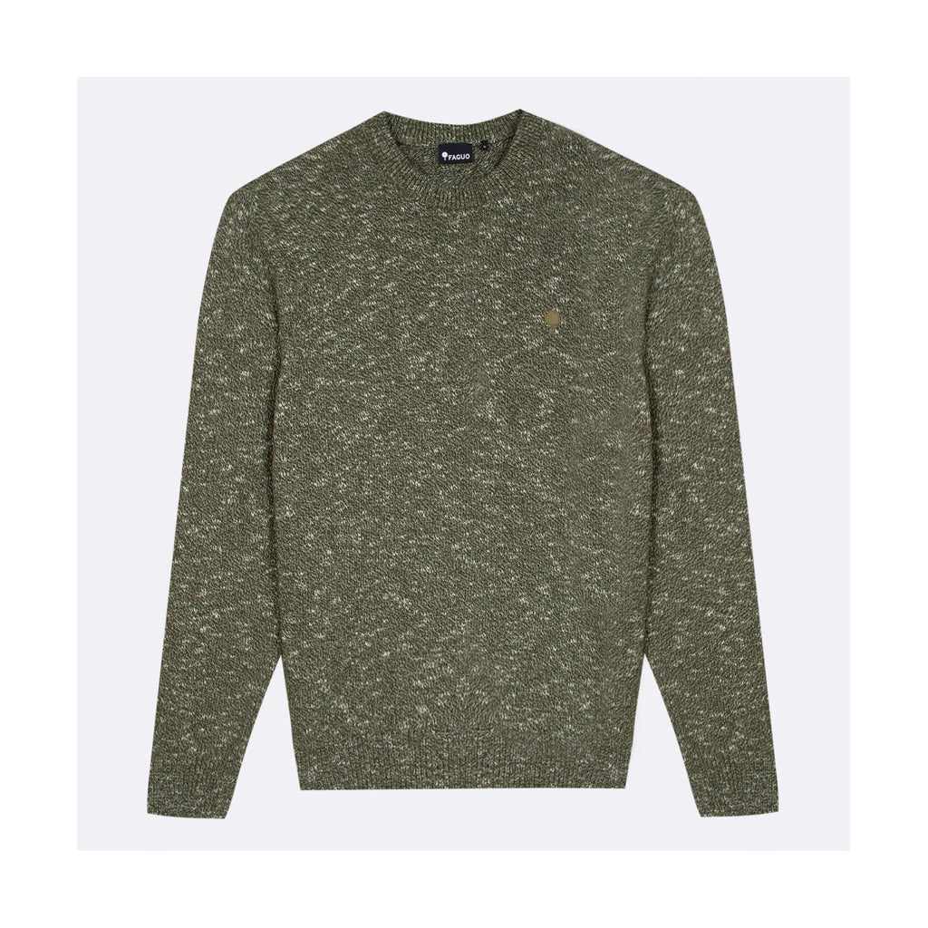 Sweatshirt Amboise Coton - Kaki - Homme - Faguo - The Bradery