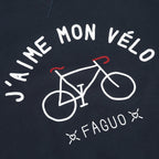 Sweatshirt Darney Coton - Bleu Marine - Homme - Faguo - The Bradery
