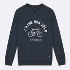 Sweatshirt Darney Coton - Bleu Marine - Homme - Faguo - The Bradery