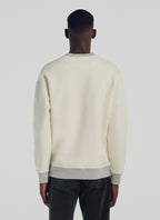 Sweatshirt Écru En Coton - Ecru - De Fursac - The Bradery