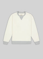 Sweatshirt Écru En Coton - Ecru - De Fursac - The Bradery