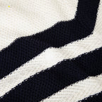 Sweatshirt Vercors Coton - Ecru/Bleu Marine - Homme - Faguo - The Bradery