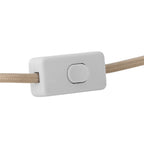 Emmie - Lampe À Poser - Blanc - Polyester