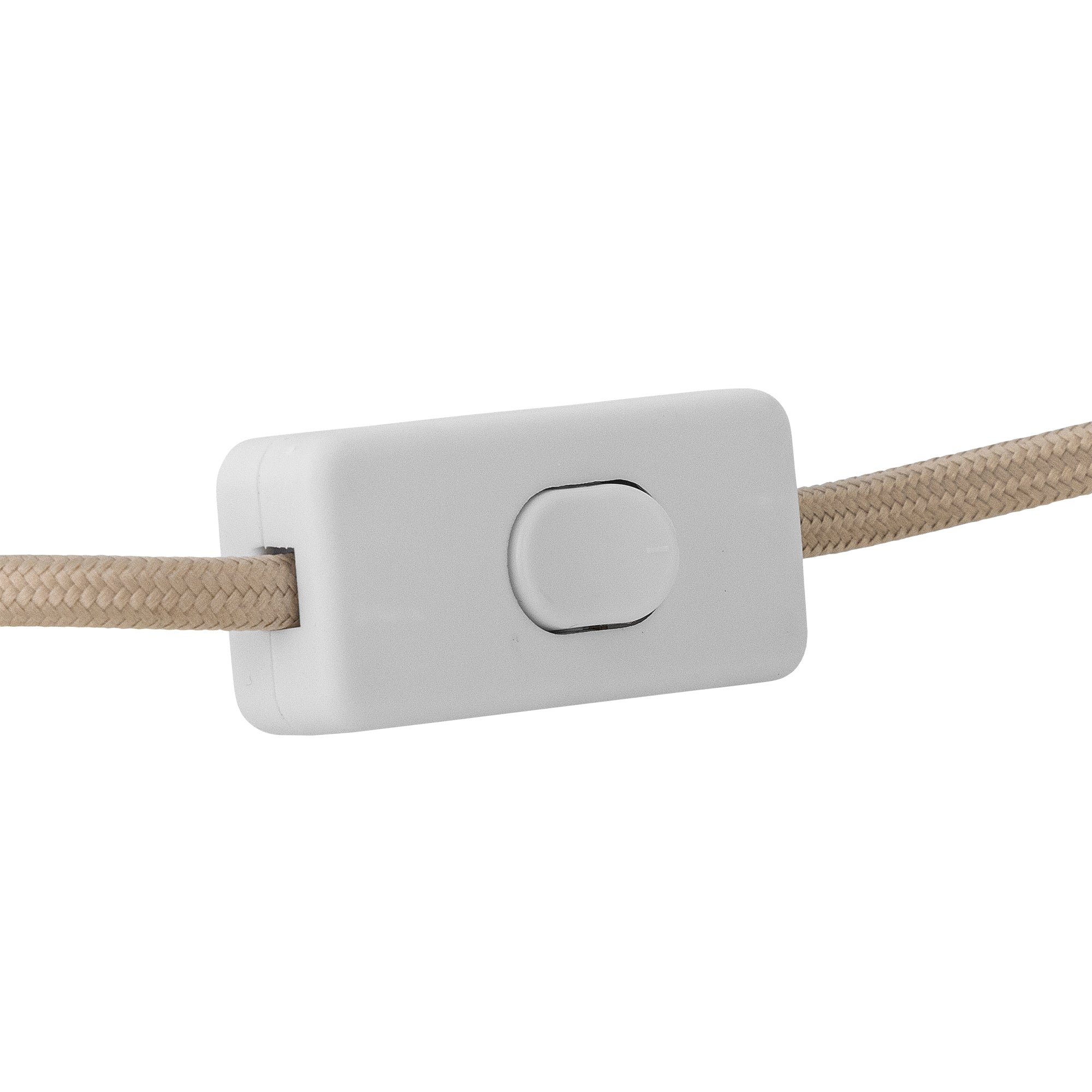 Emmie - Lampe À Poser - Blanc - Polyester