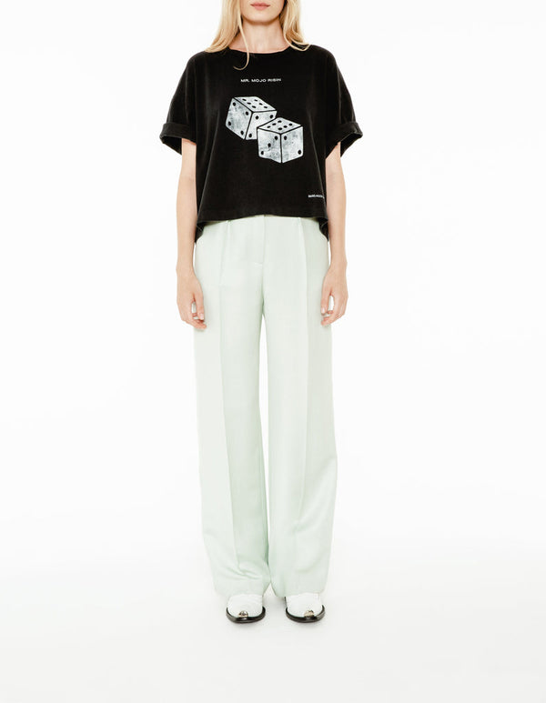 T-Shirt Brisa "Mr Mojo Risin" - Noir Usé HAUTS Margaux Lonnberg