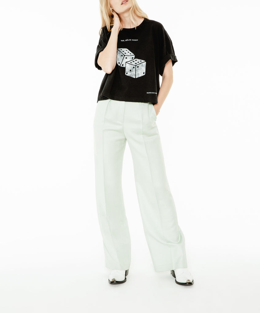 T-Shirt Brisa "Mr Mojo Risin" - Noir Usé HAUTS Margaux Lonnberg