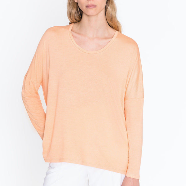 T-Shirt Ines - Abricot HAUTS Margaux Lonnberg