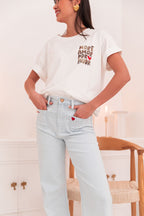 RYM Blanc - T-Shirt Imprimé