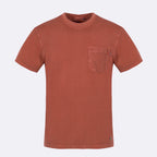 T-Shirt Migne Coton - Terracotta - Homme - Faguo - The Bradery